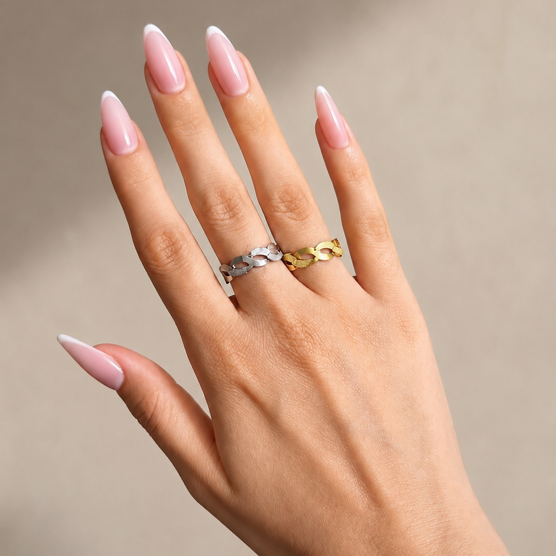 Anello Infinity Glitter