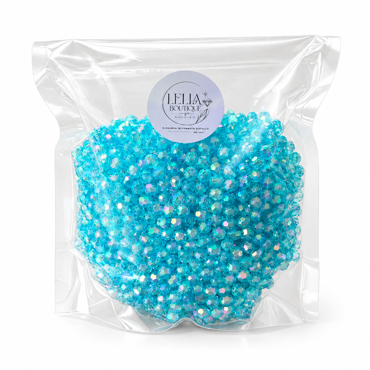 500 g ~ di PERLINE SFACETTATE AB - 8 mm