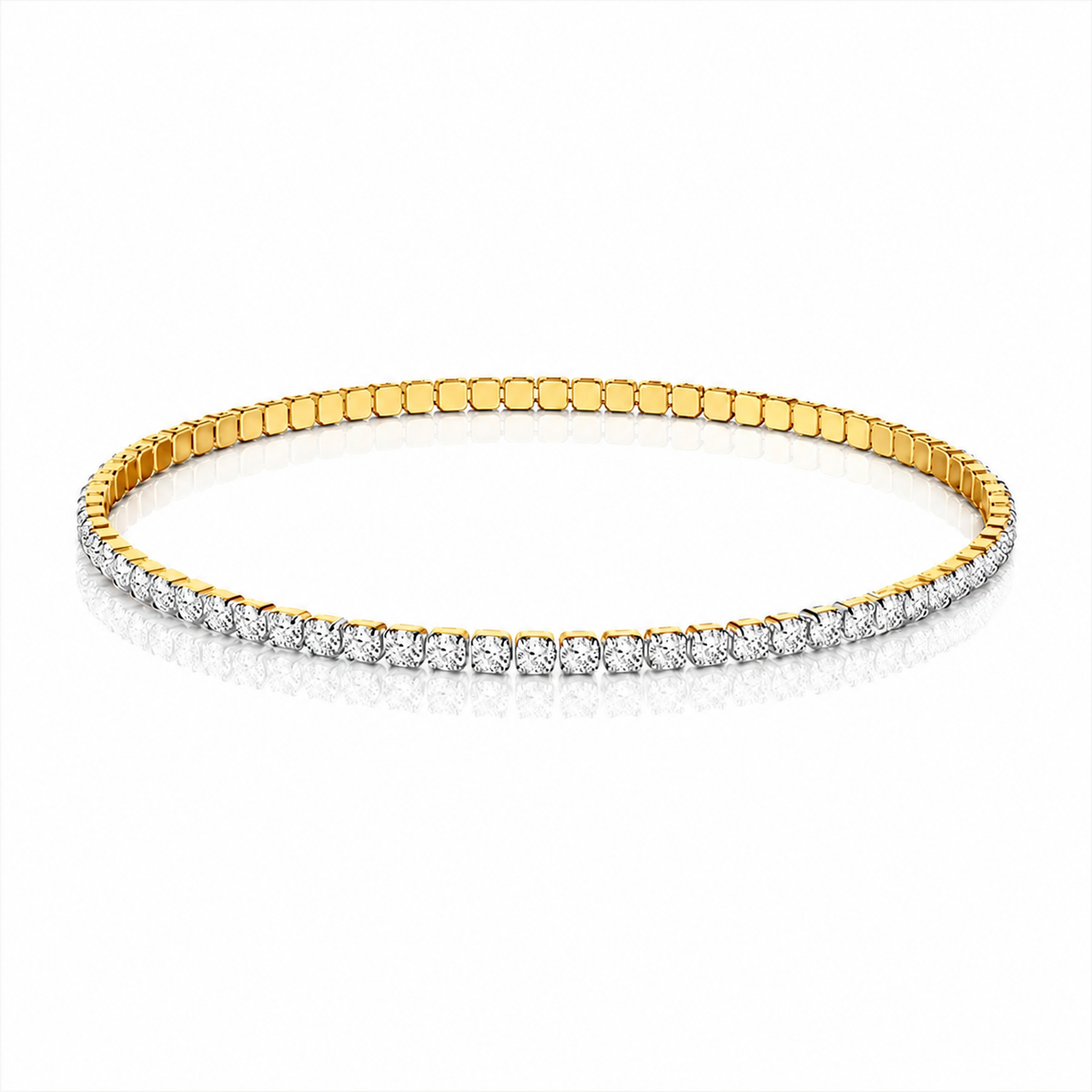 Bracelet tennis extensible