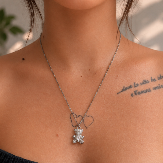 Collana Teddy Amour