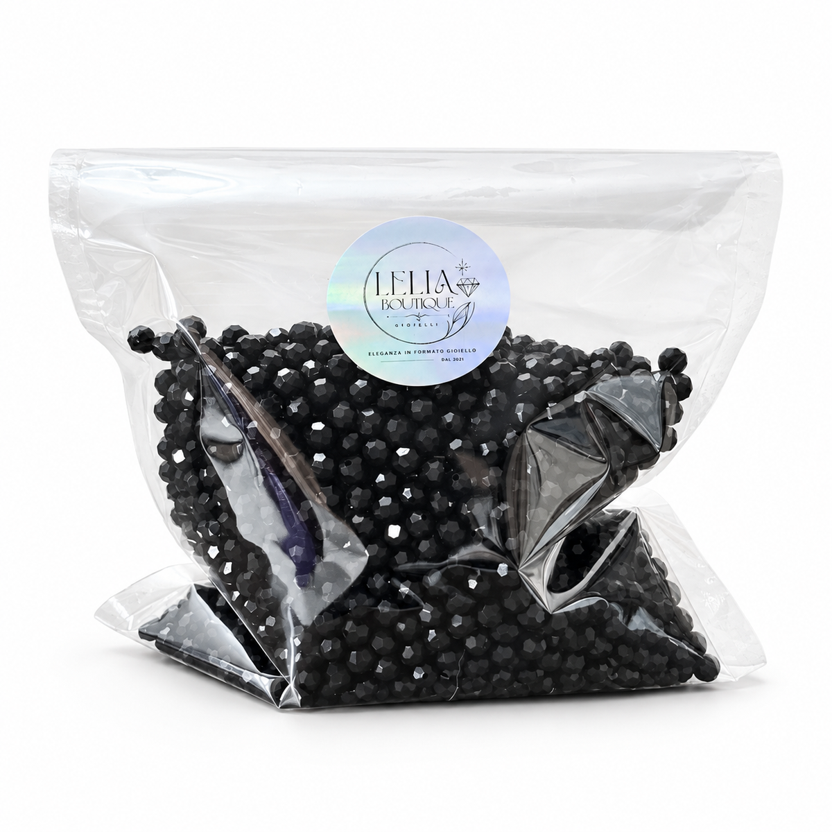500 g ~ di PERLINE SFACETTATE - 8 mm