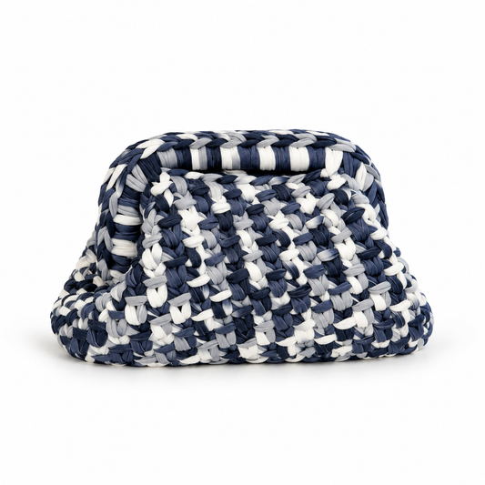 CLUTCH BAG COSTAWEAVE FUNNY - Chiusura 19 cm