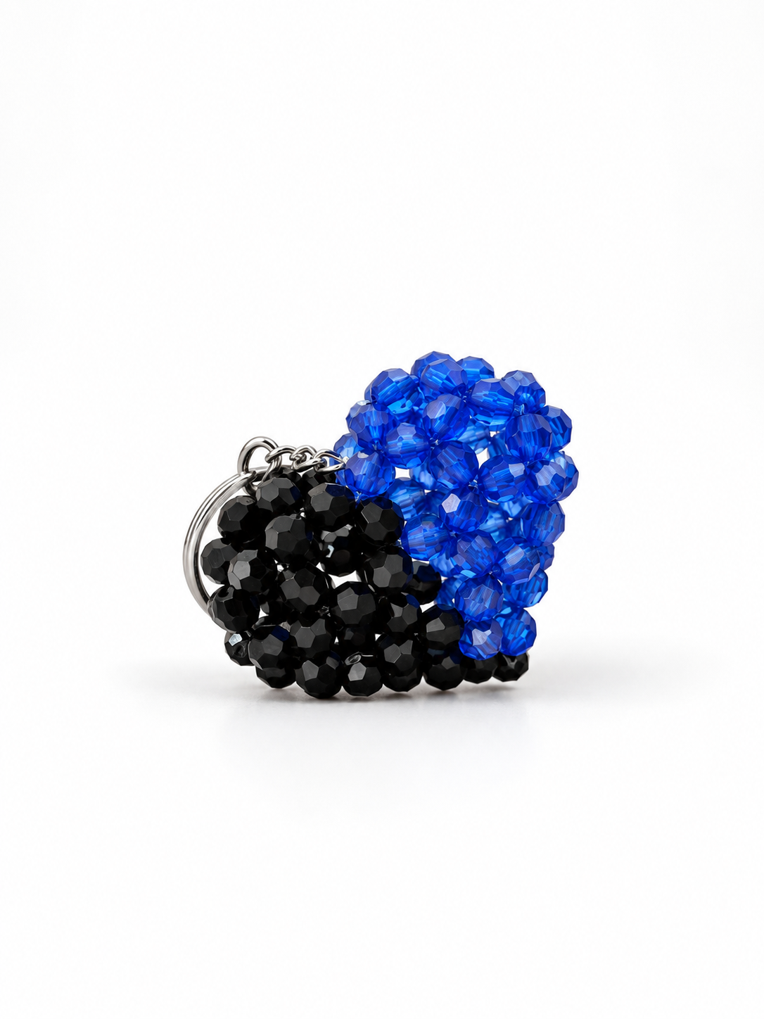 PORTACHIAVI SQUADRA DEL CUORE - Faceted Acrylic Beads