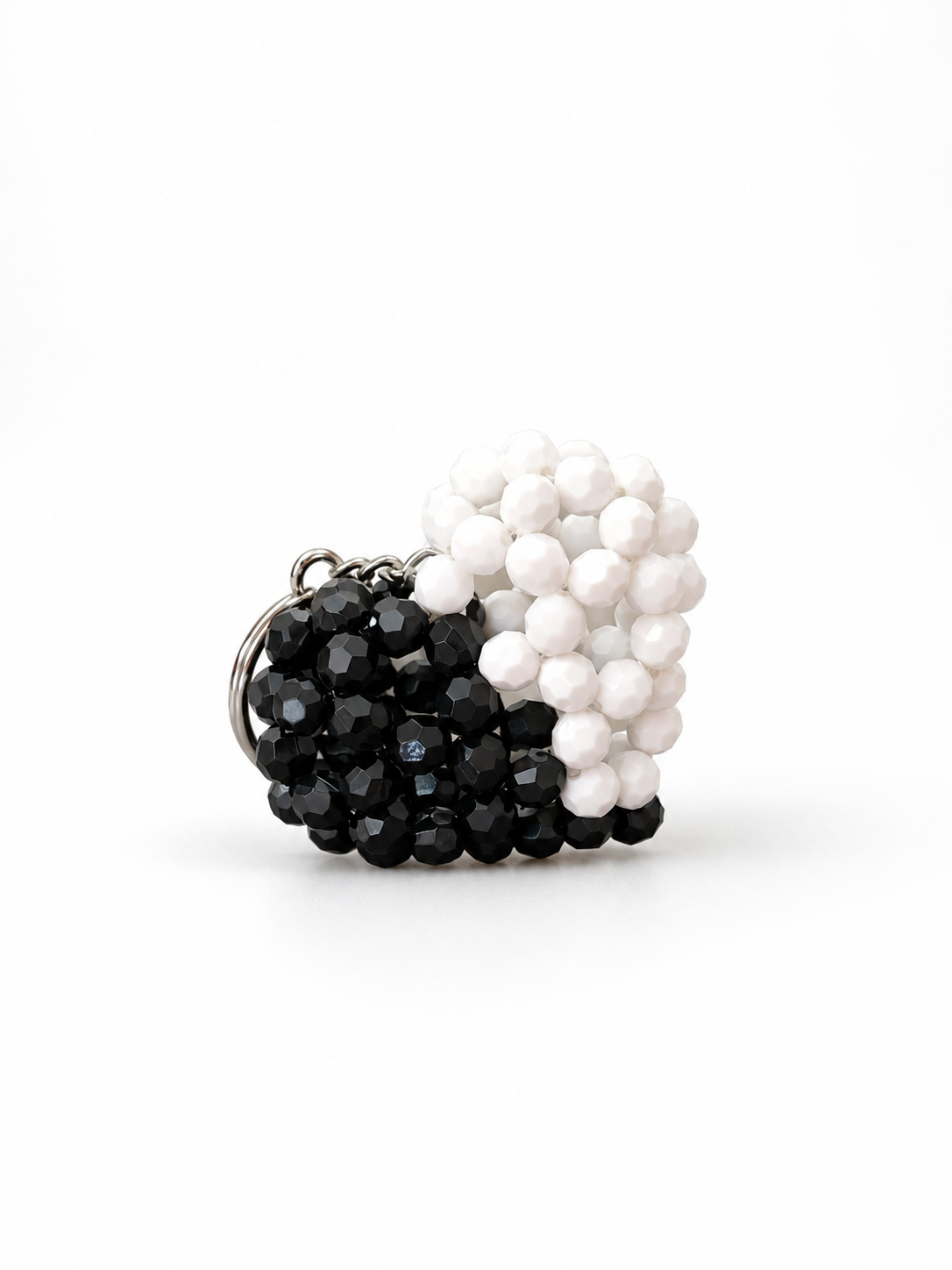 PORTACHIAVI SQUADRA DEL CUORE - Faceted Acrylic Beads