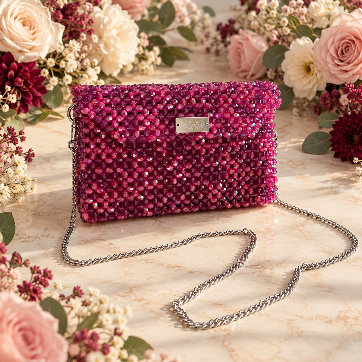 SIRIA (large) - Acrylic Jewel Bag