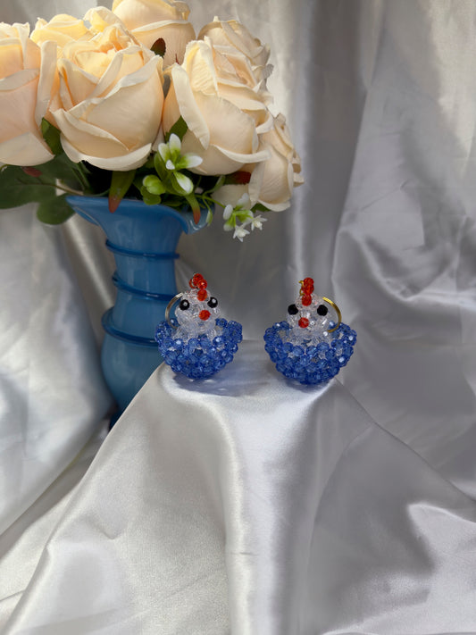 CHERRY GLOW - Mini-Kristallglas-Schmuckbeutel