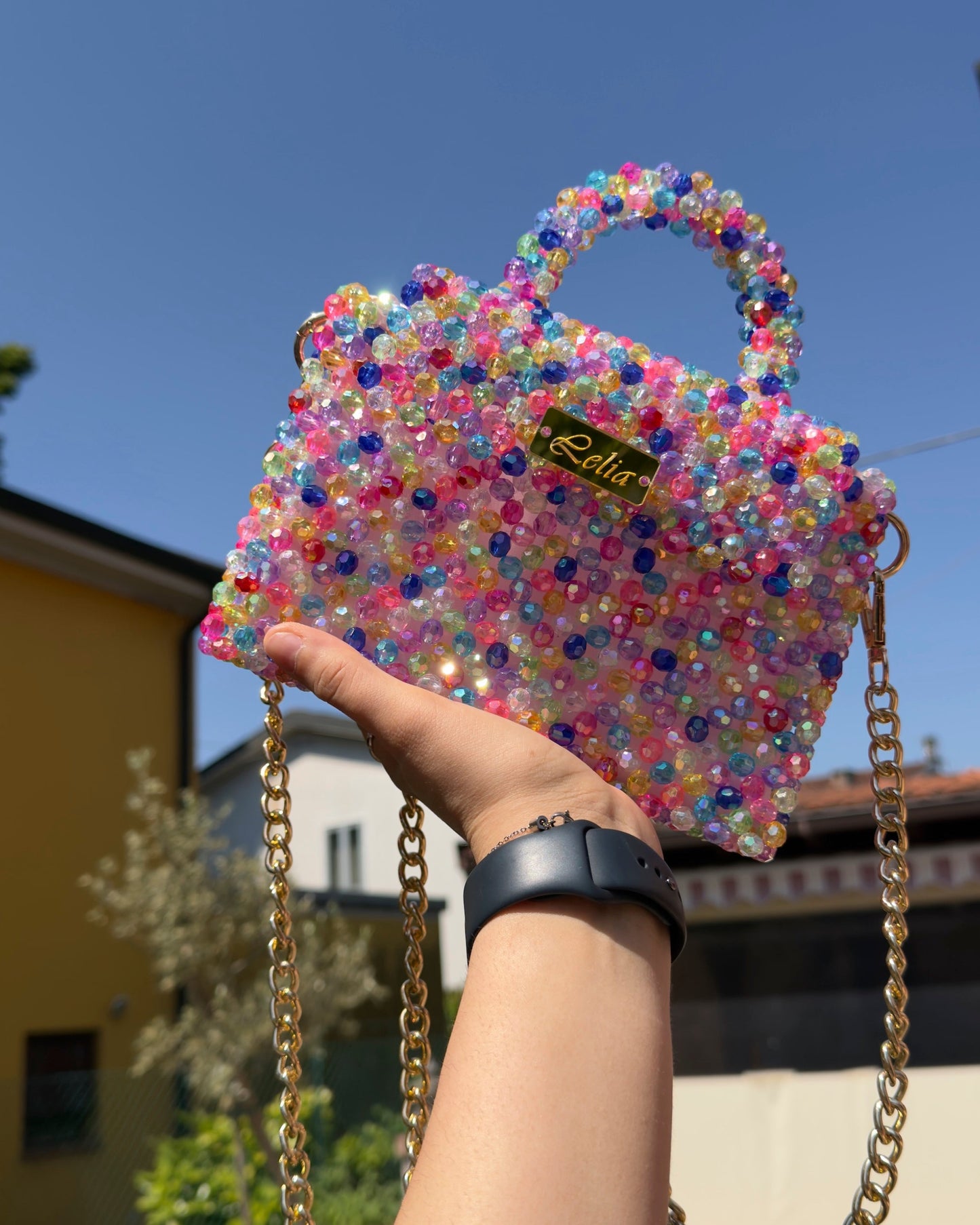 LIORA - Small Acrylic Jewel Bag