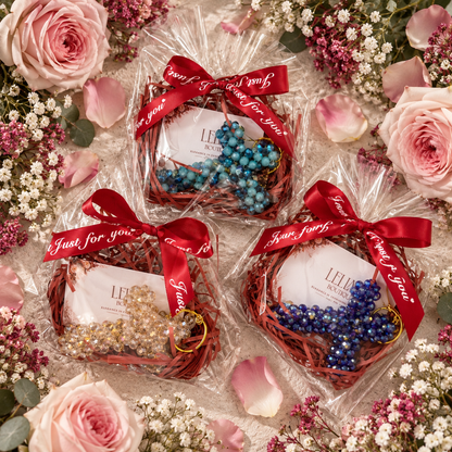 BOMBONIERA CELESTIA - Crystal Glass Beads