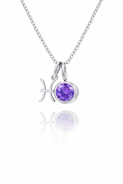 Collana Zodiacale con Birthstone