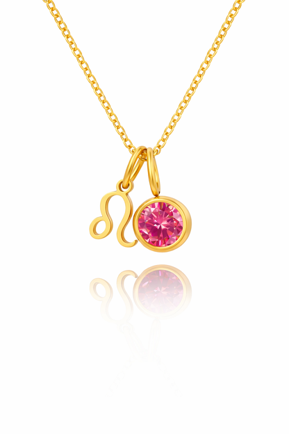 Collana Zodiacale con Birthstone