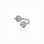 Anello Doppio Cuore