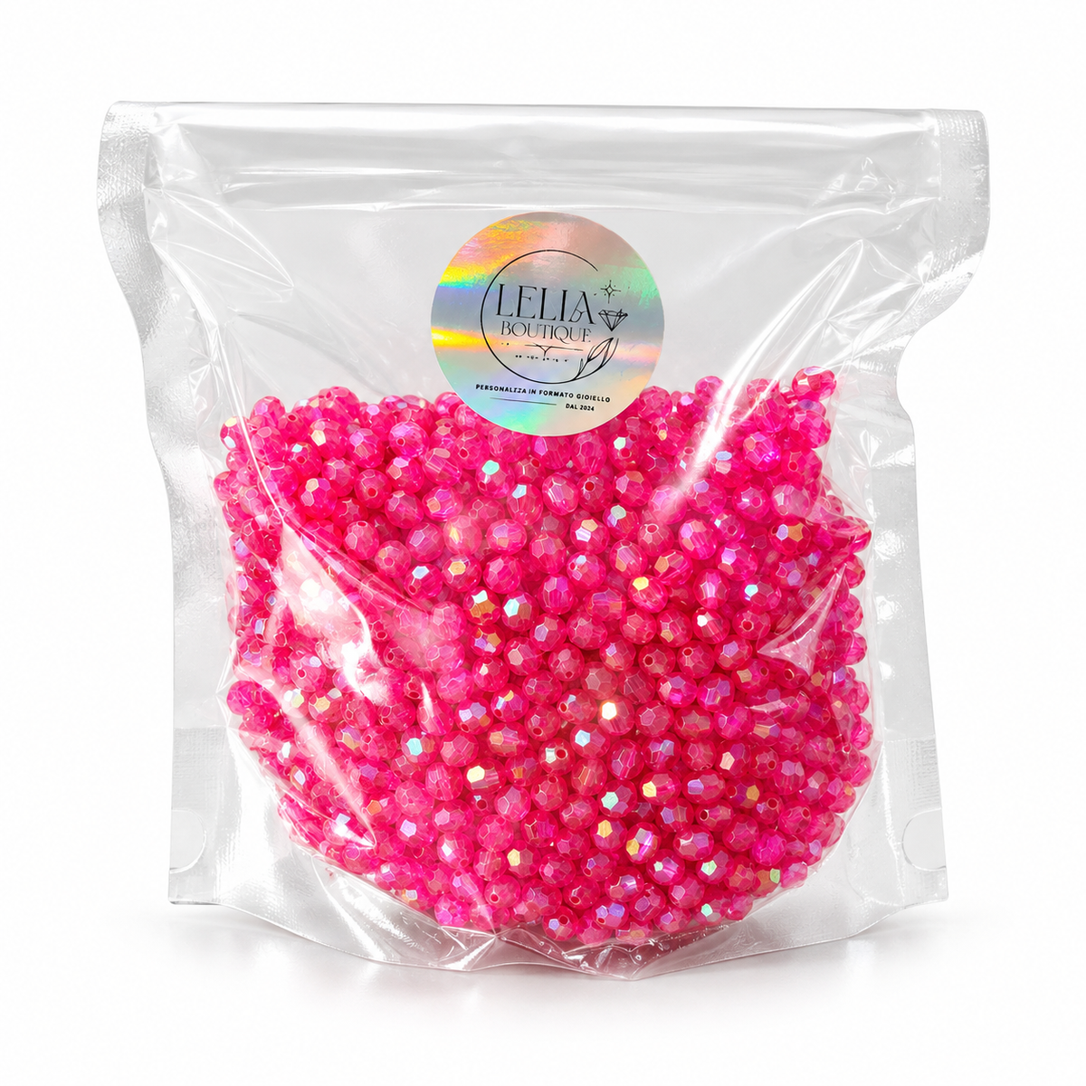 500 g ~ di PERLINE SFACETTATE AB - 8 mm