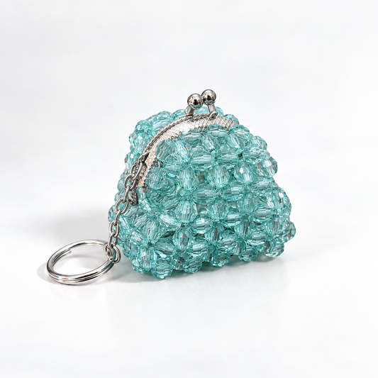 PORTAMONETE PORTACHIAVI - Faceted Acrylic Beads