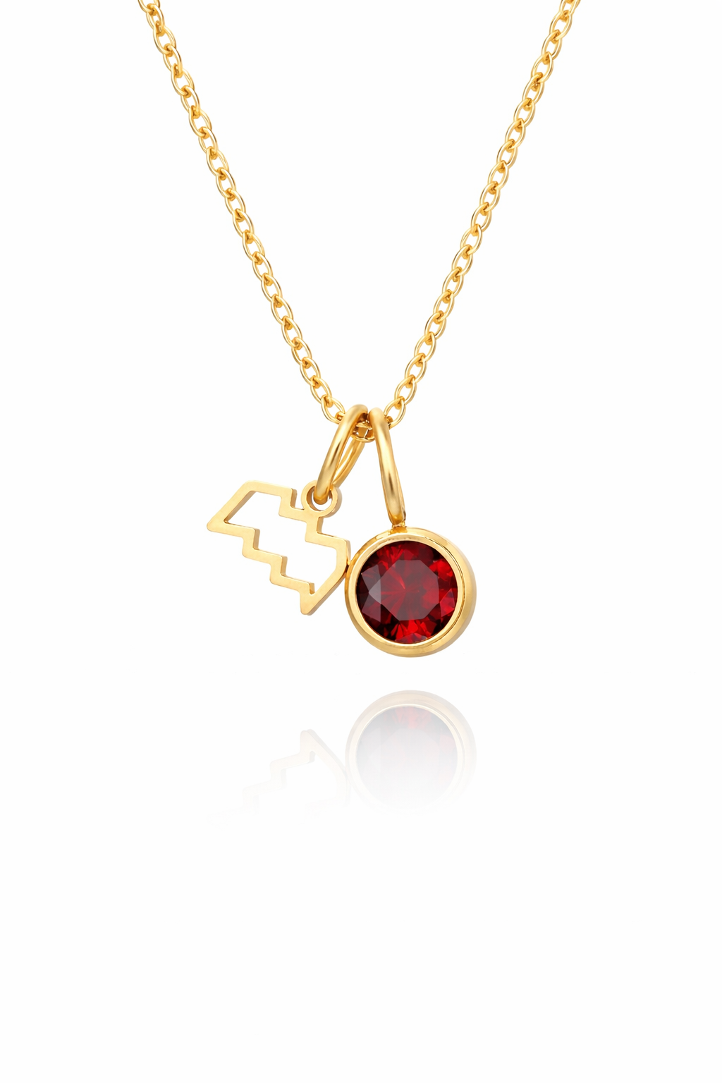 Collana Zodiacale con Birthstone