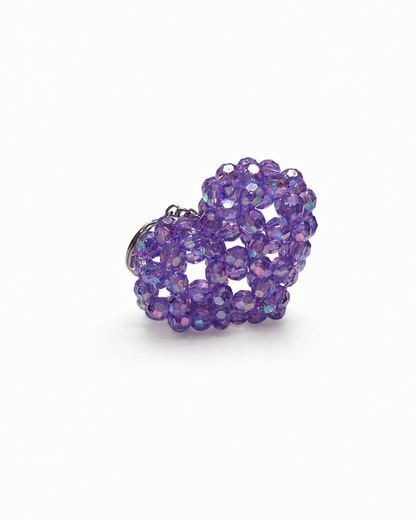 PORTACHIAVI HEART 3D - Acrylic Beads