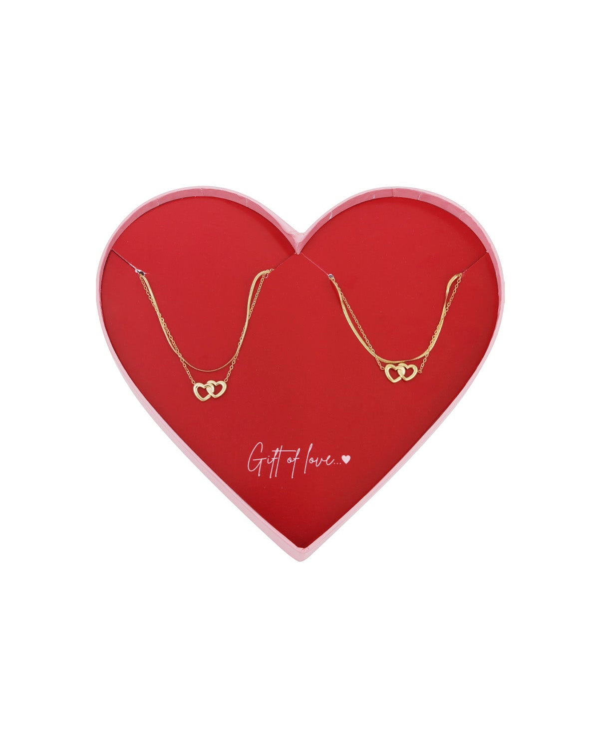 COFANETTO BRACCIALE E COLLANA INFINITÀ D'AMORE
