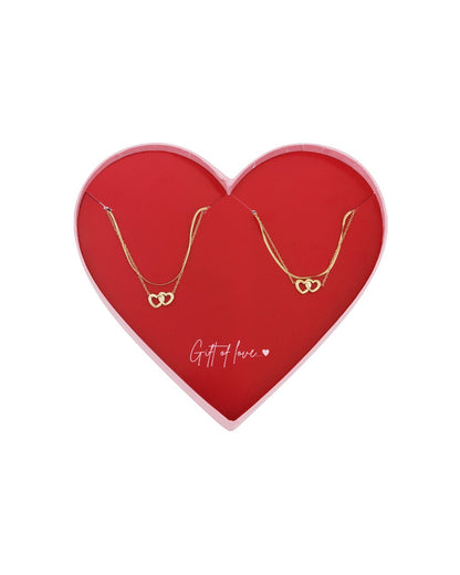 COFANETTO BRACCIALE E COLLANA INFINITÀ D'AMORE