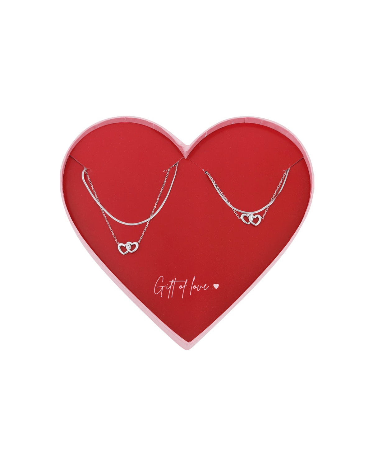 COFANETTO BRACCIALE E COLLANA INFINITÀ D'AMORE