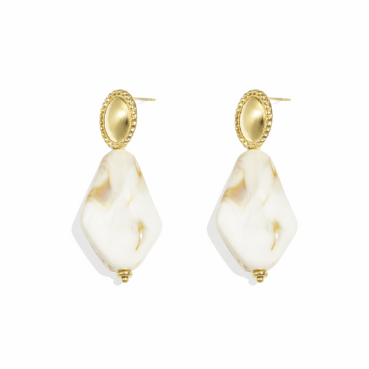 ORECCHINI GOCCE DI GIADA