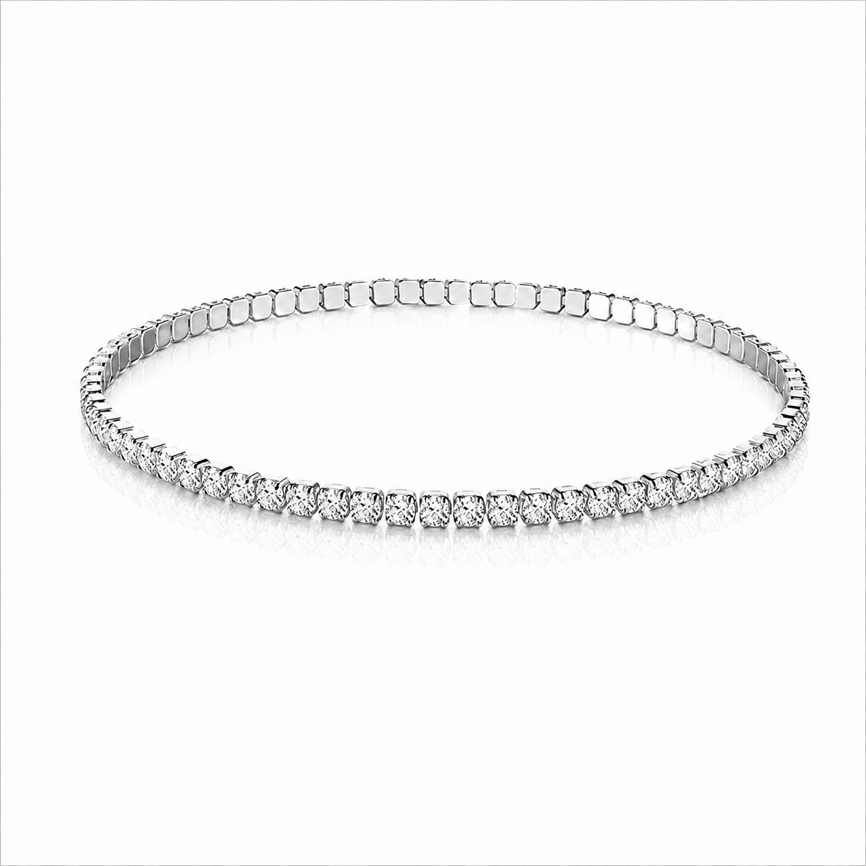 Bracciale Tennis Elasticizzato