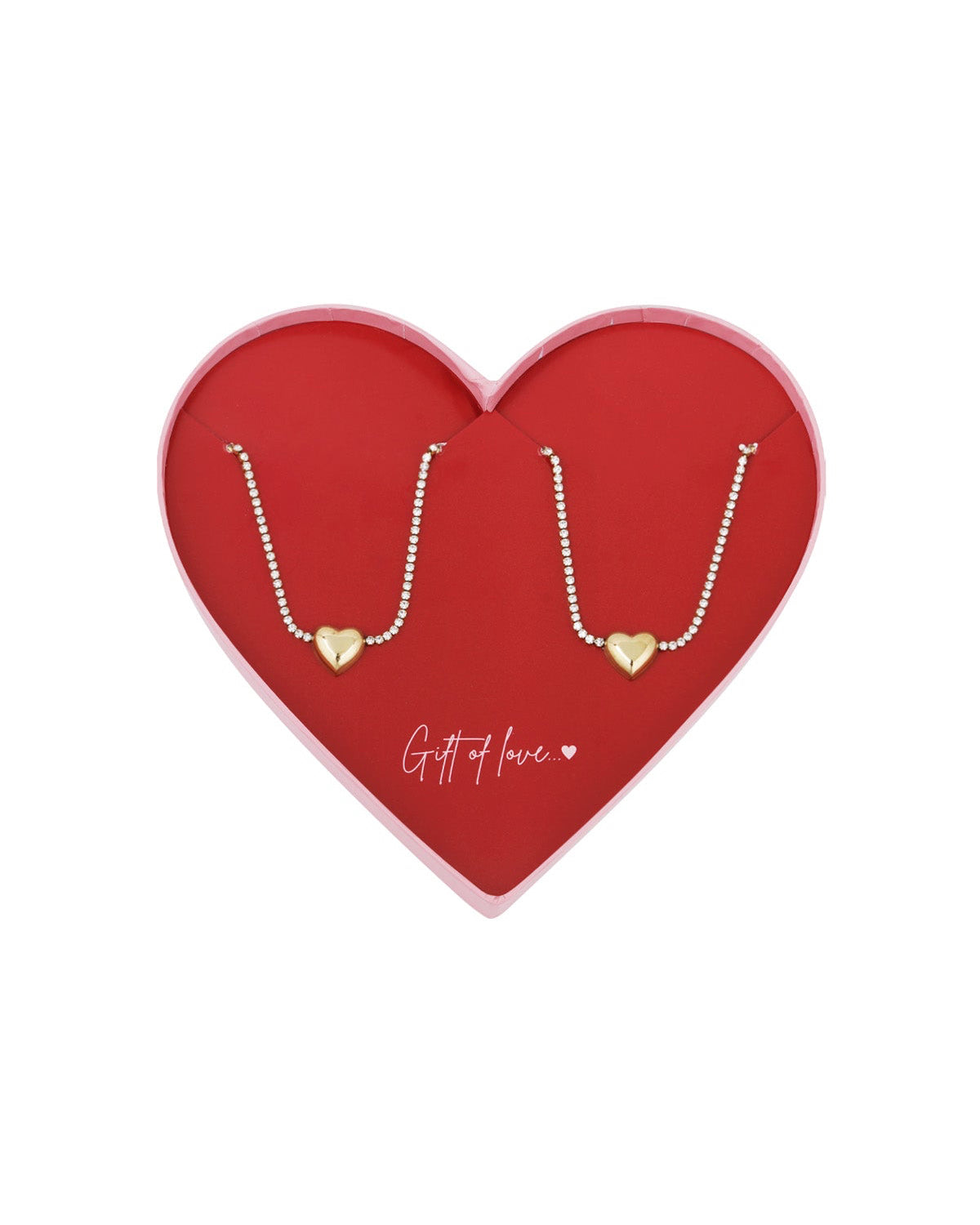 COFANETTO BRACCIALI CUORE
