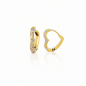 Orecchini Cuore Strass