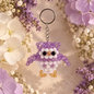 PORTACHIAVI BABY GUFO - Faceted Acrylic Beads