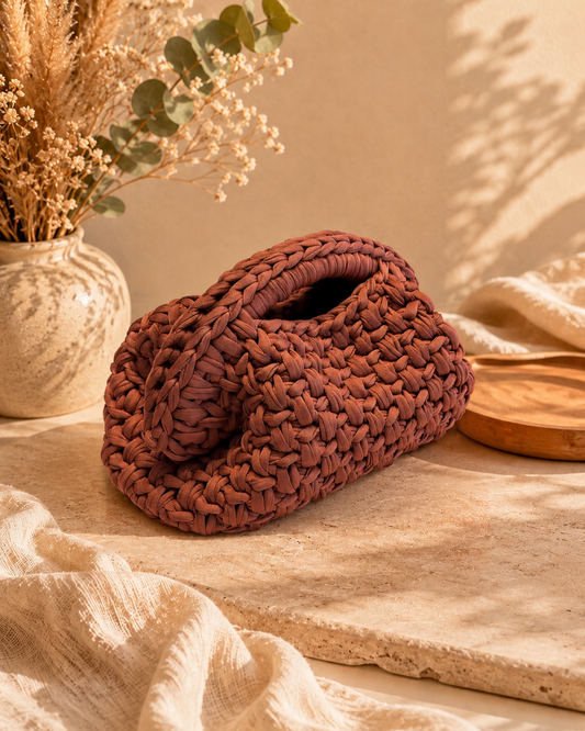 CLUTCH BAG COSTAWEAVE HALFMOON