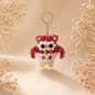 PORTACHIAVI GUFO - Faceted Acrylic Beads
