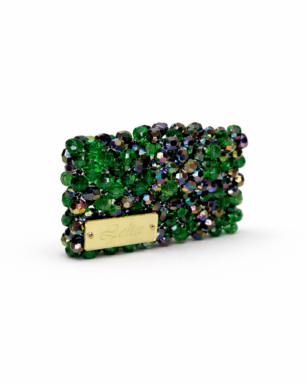 Portacarte singolo con patta