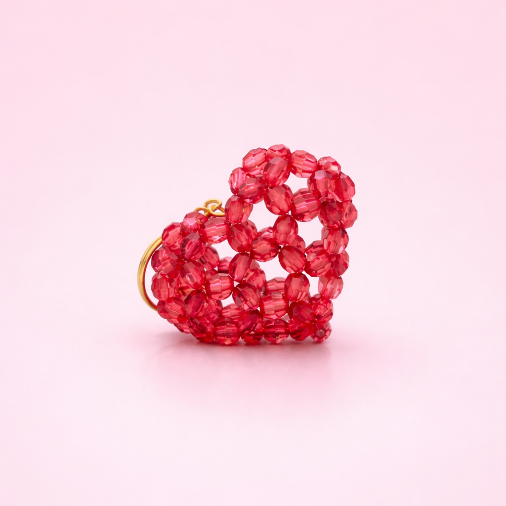 CHERRY GLOW - Mini-Kristallglas-Schmuckbeutel