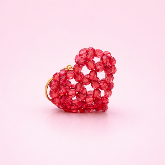 PORTACHIAVI HEART 3D - Acrylic Beads