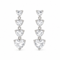 Orecchini Crystal Hearts
