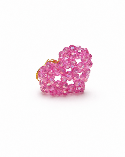 PORTACHIAVI HEART 3D - Acrylic Beads