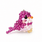PORTACHIAVI BIRDIE - Faceted Acrylic Beads