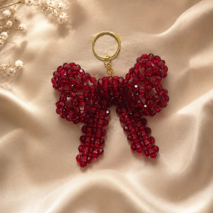 PORTACHIAVI FIOCCO (small) - Faceted Acrylic Beads