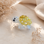 PORTACHIAVI TURTLE - Faceted Acrylic Beads AB