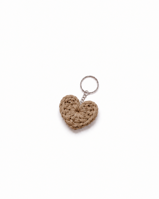 CUORICINO CROCHET - Portachiavi all'uncinetto
