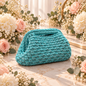 CLUTCH BAG COSTAWEAVE SPARKLE (medium) - Chiusura 18 cm
