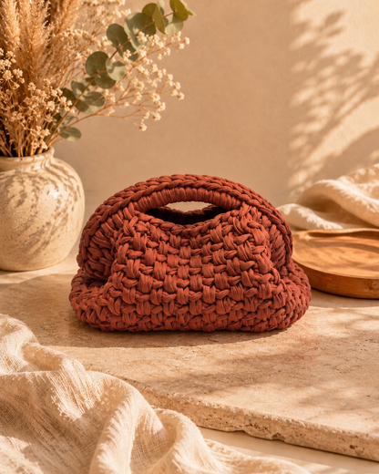 CLUTCH BAG COSTAWEAVE HALFMOON
