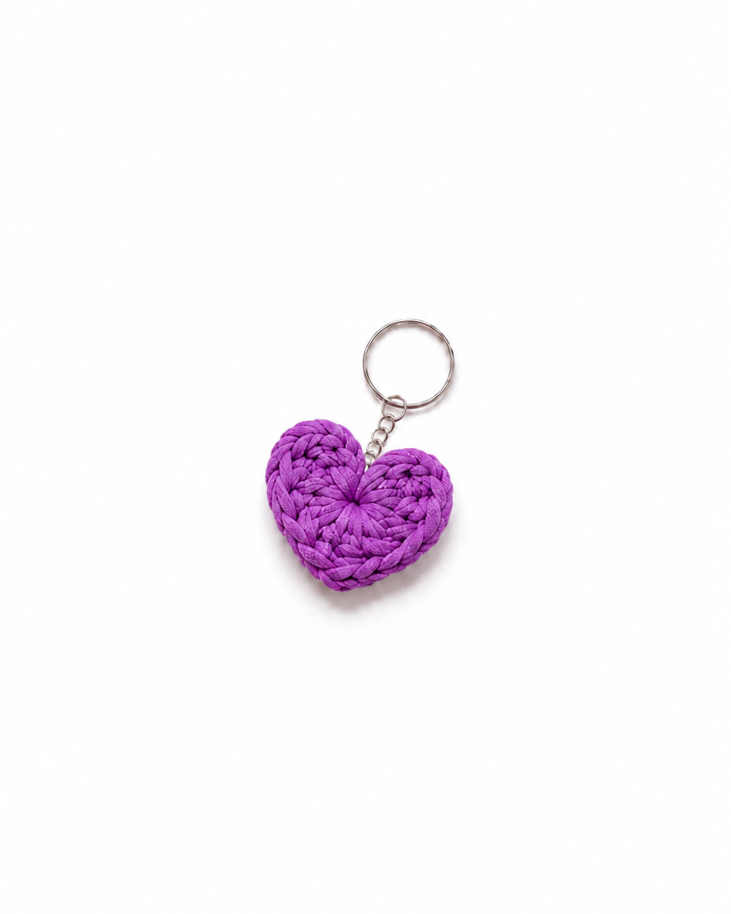 CUORICINO CROCHET - Portachiavi all'uncinetto