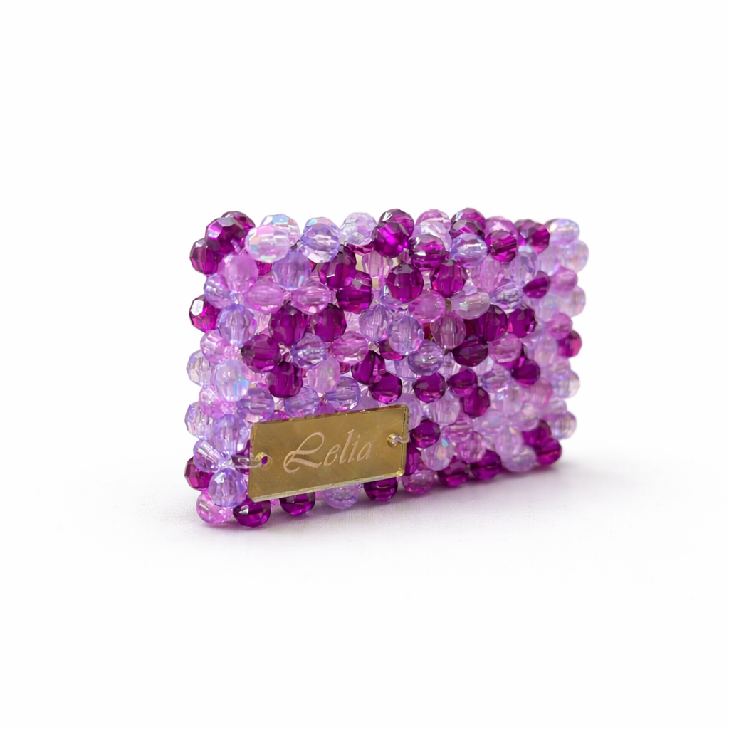 Portacarte singolo con patta