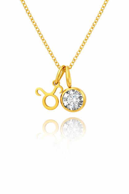 Collana Zodiacale con Birthstone