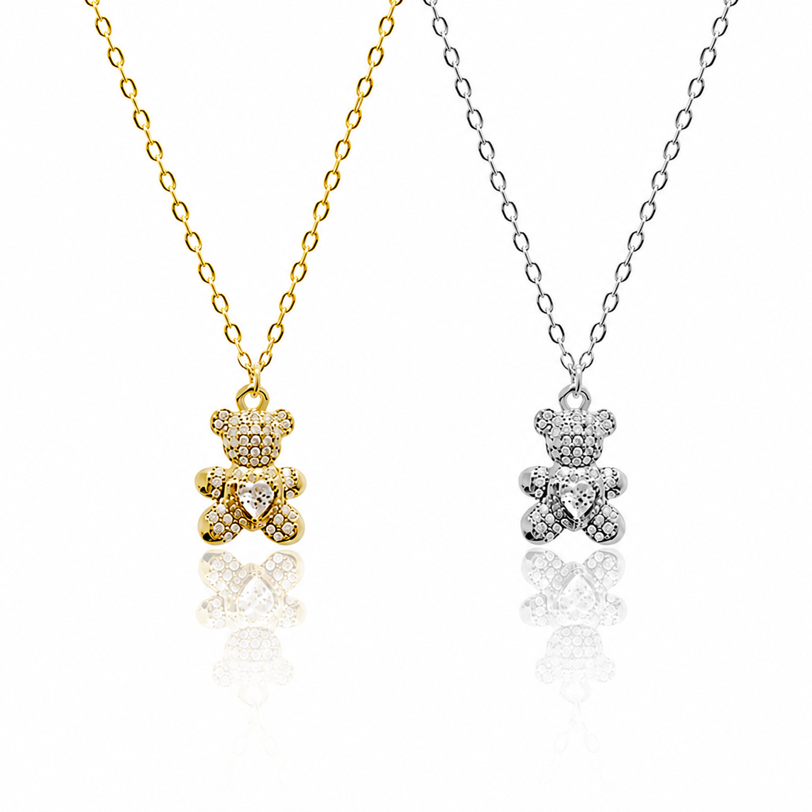 Collana Teddy Amour