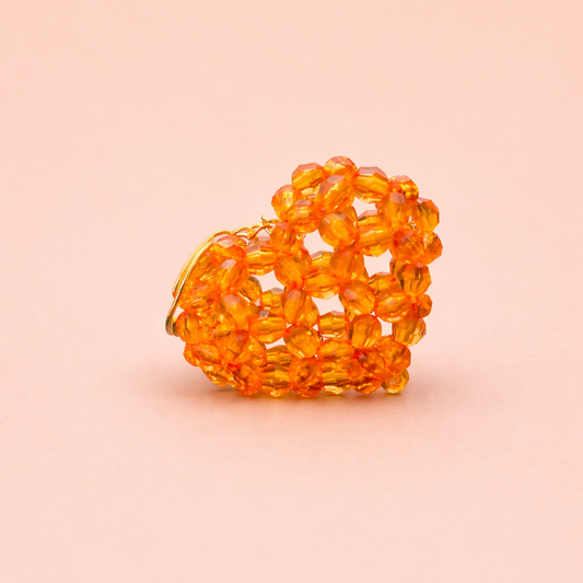 PORTACHIAVI HEART 3D - Acrylic Beads