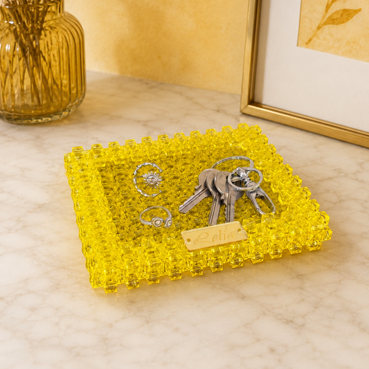 SVUOTA TASCHE - Square Acrylic Beads
