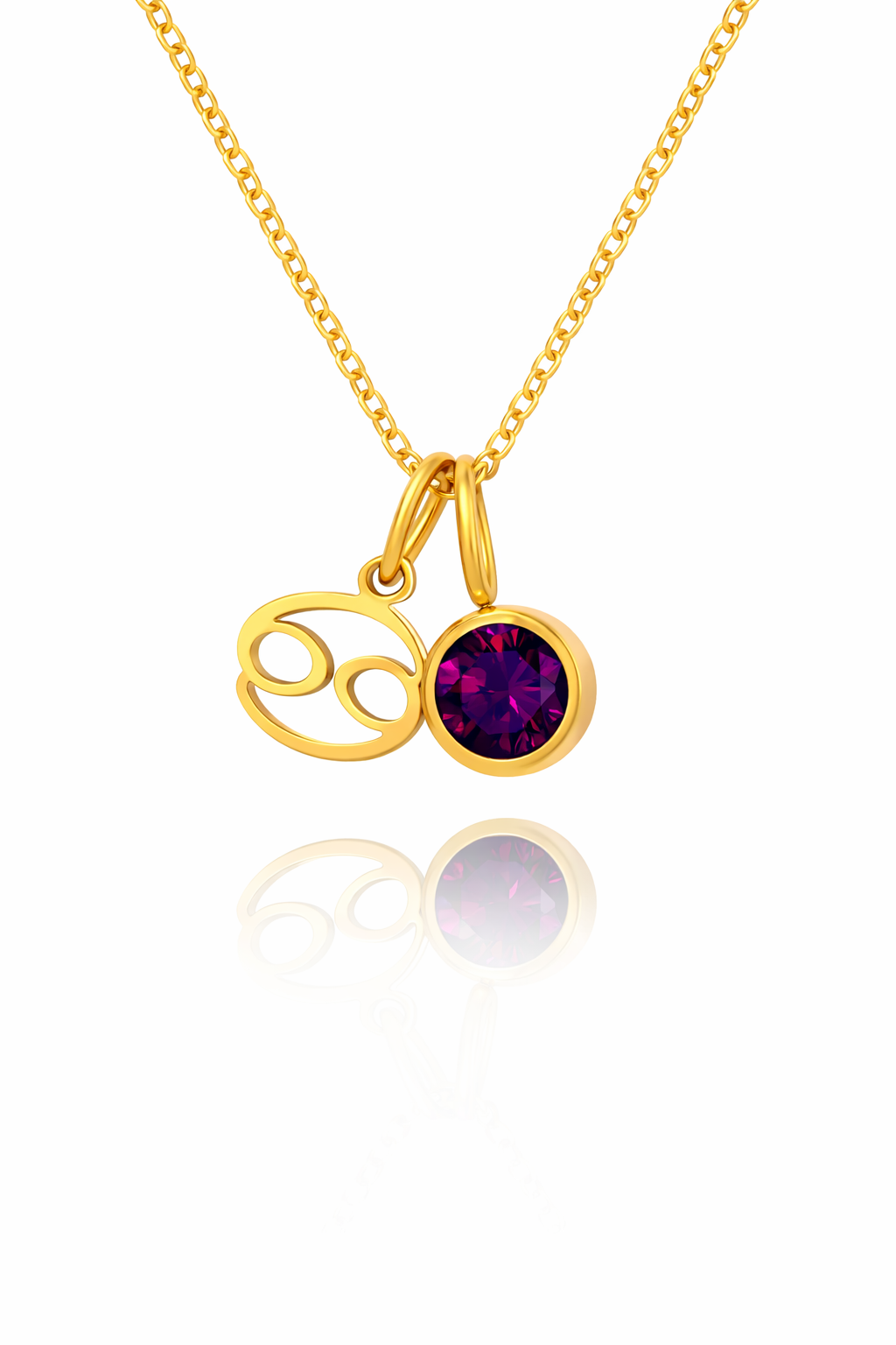 Collana Zodiacale con Birthstone