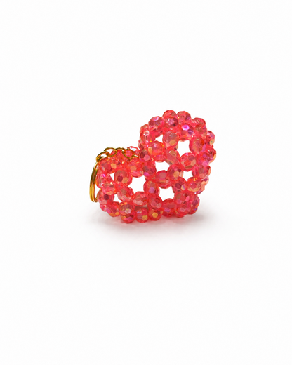 PORTACHIAVI HEART 3D - Acrylic Beads