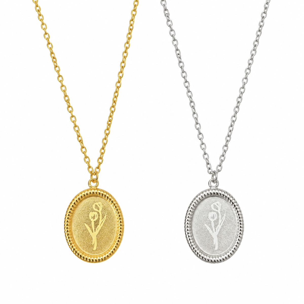 Collana Intreccio di Tulipani