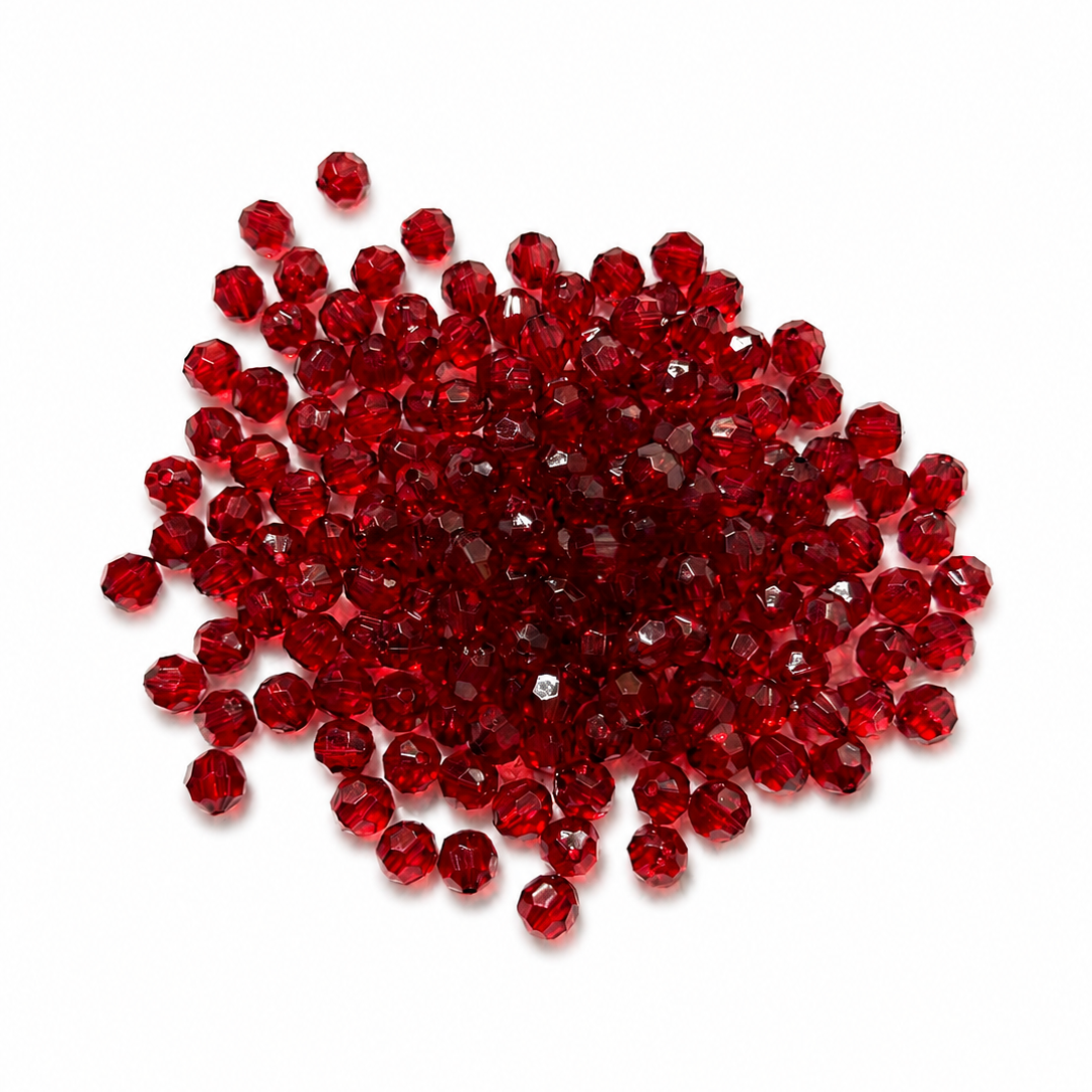 500 g ~ di PERLINE SFACETTATE - 8 mm